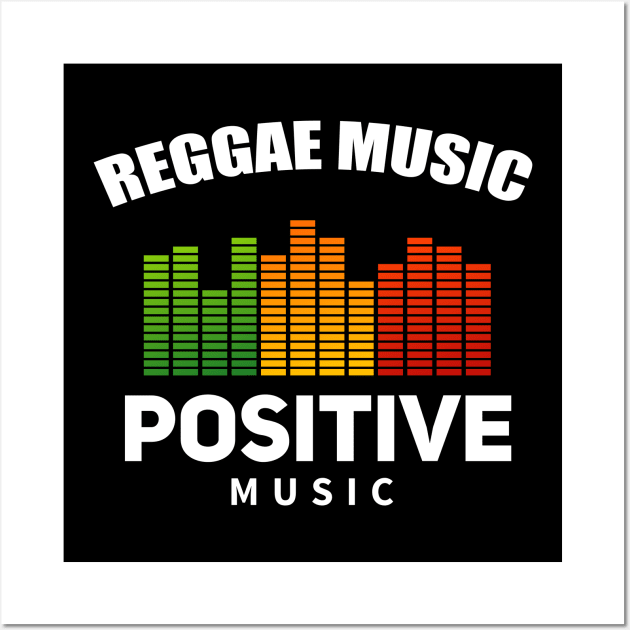 Reggae Music, Positive Music, Cool Reggae Wall Art by alzo